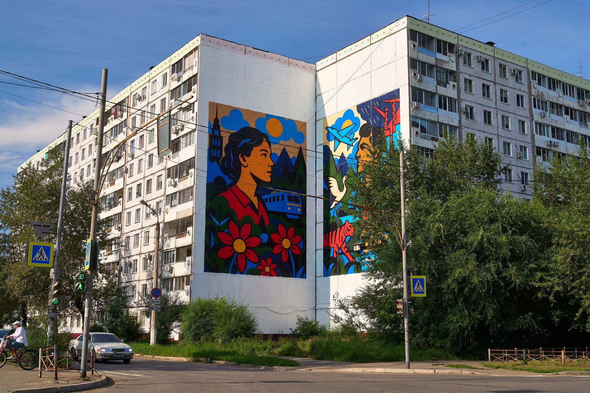 «Река времени» в городской среде. Улица Красногвардейская, 28, 2026.